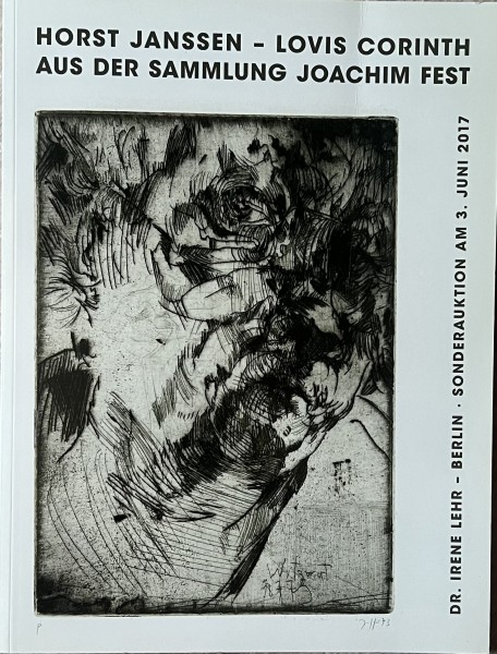Horst Janssen - Lovis Corinth. Aus der Sammlung Joachim Fest