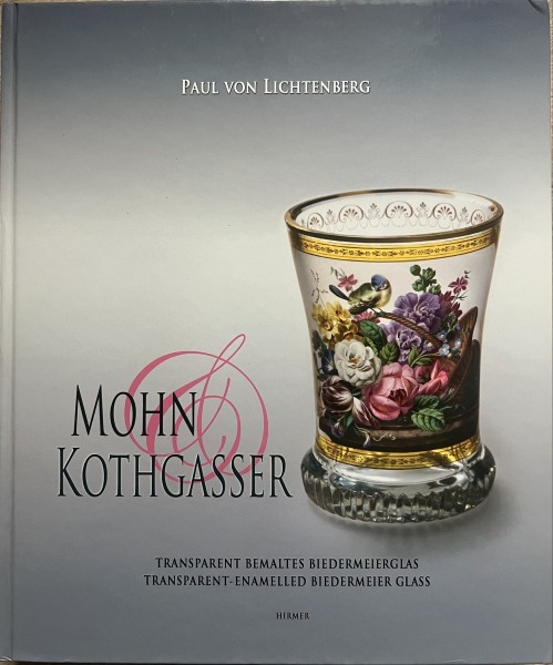 Mohn Kothgasser: Transparent bemaltes Biedermeierglas