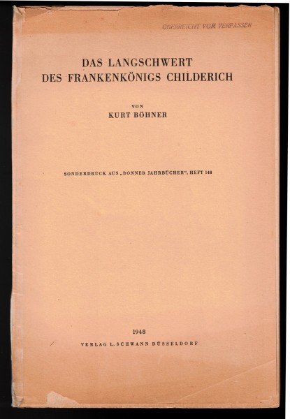 Das Langschwert des Frankenkönigs Childerich