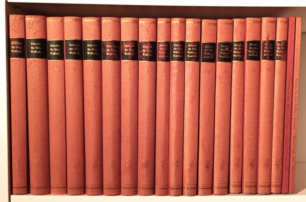 Zeitschrift für Historische Waffenkunde. Komplett in 17 Bänden 1899 - 1944