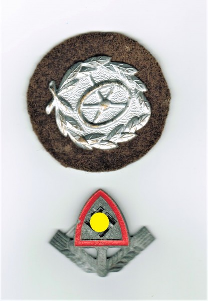 Drittes Reich Kraftfahrer-Bewährungsabzeichen in Silber