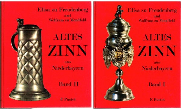 Altes Zinn aus Niederbayern. Band I und II.