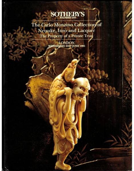 The Carlo Monzino Collection of Netsuke Inro and Lacquer Katalog Sotheby's Auction 1995