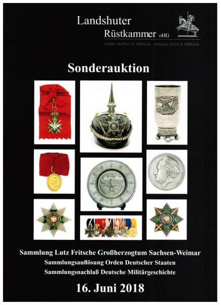 Katalog Auktion 16. Juni 2018 Sammlung Lutz Fritsche