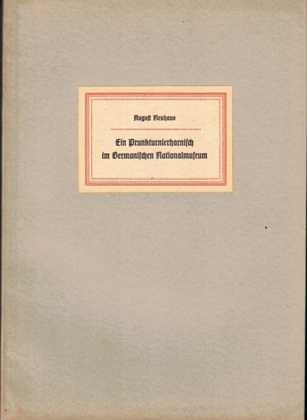 Ein Prunkturnierharnisch im Germanischen Nationalmuseum