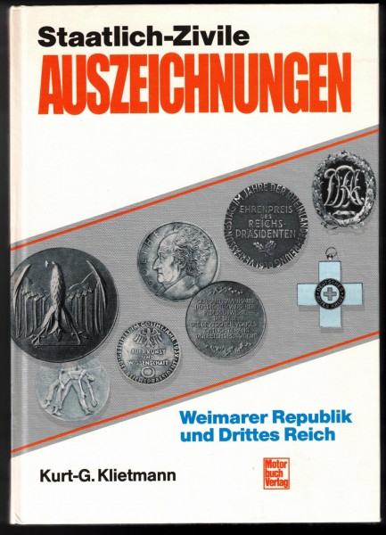 Staatlich-zivile Auszeichnungen Weimarer Republik und Drittes Reich