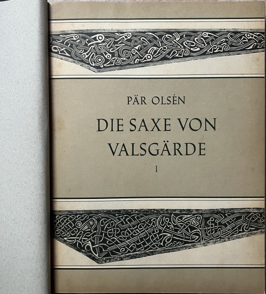 Die Saxe von Valsgärde I