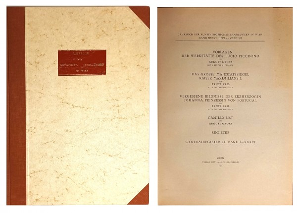 Jahrbuch der Kunsthistorischen Sammlungen in Wien, 1925