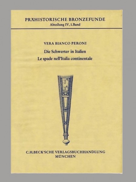Die Schwerter in Italien. Le spade nell'Italia continentale